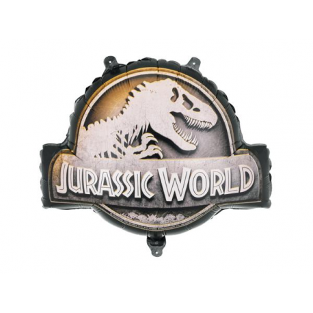 PALLONCINO MYLAR LOGO JURASSIC WORLD - 45x37cm