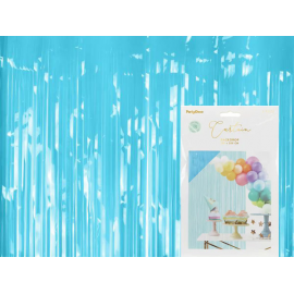 TENDA DECORATIVA PER FESTE AZZURRA SKY BLUE 100x200cm