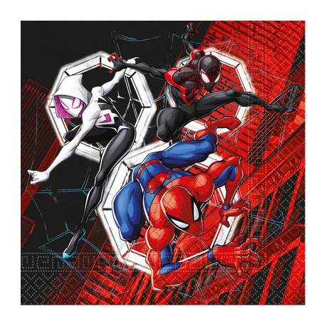 TOVAGLIOLI SPIDERMAN \\"WORLD OF WEBS\\" 2 VELI 33X33 PZ.20