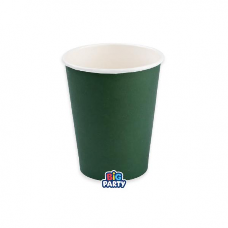 BICCHIERI WAVY VERDE FORESTA 250cc - 6 pezzi