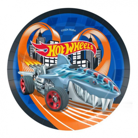 PIATTI "HOT WHEELS" CM.18 PZ.8