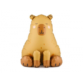 PALLONCINO MYLAR CAPIBARA - 63x80cm (gonfiabile solo ad aria)
