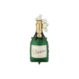 PALLONCINO BOTTIGLIA \\"CHEERS\\" - 34x93cm