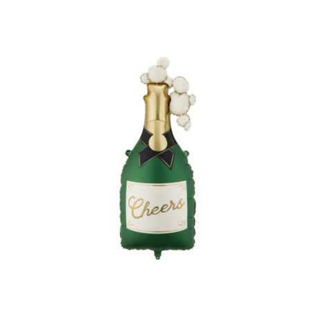 PALLONCINO BOTTIGLIA \\"CHEERS\\" - 34x93cm