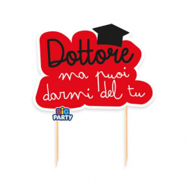 CAKE TOPPER LAUREA DOTTRE \\"UGLY CAKE\\"