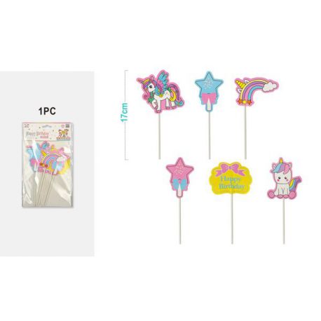 CAKE TOPPER \\"UNICORNO\\"