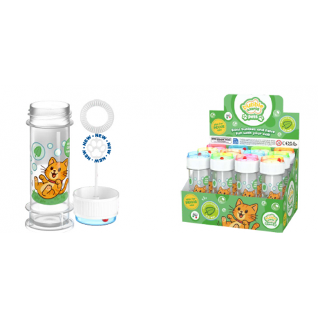 BOLLE DI SAPONE PER GATTI 60ml - anche per uso interno