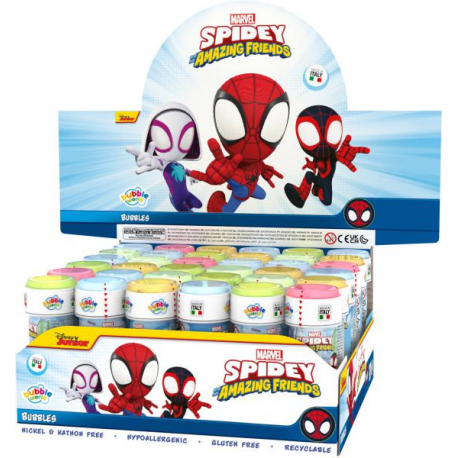 BOLLE DI SAPONE SPIDEY (Spidey Bubbles 60ml)