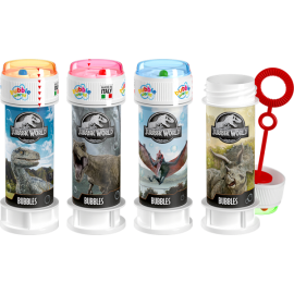 BOLLE DI SAPONE DINOSAURI (Jurassic World Bubbles 60ml)