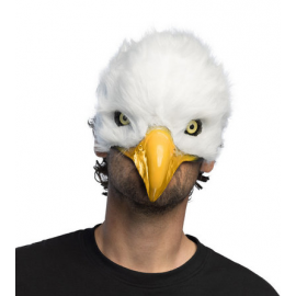 MASCHERA AQUILA \\"effetto realistico\\" - HALF MASK EAGLE