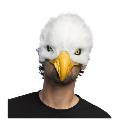 MASCHERA AQUILA \\"effetto realistico\\" - HALF MASK EAGLE
