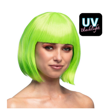 PARRUCCA VERDE LIME \\"CABARET\\"