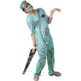 COSTUME CHIRURGO ZOMBIE, 48 – 50 (M), UOMO