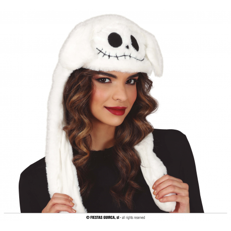 CAPPELLO DA FANTASMA IN PELUCHE CON MOVIMENTO