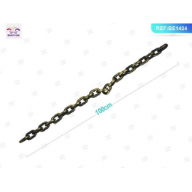CATENA DI RAME CON 22 ANELLI 100cm