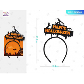 CERCHIETTO HAPPY HALLOWEEN CIMITERO