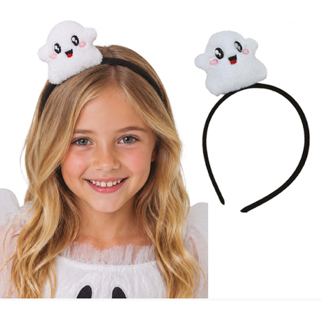 CERCHIETTO PELUCHE FANTASMA
