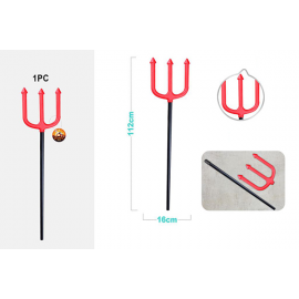 FORCONE DIAVOLO IN PLASTICA GRANDE 112cm