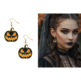 ORECCHINI HALLOWEEN, ZUCCHE