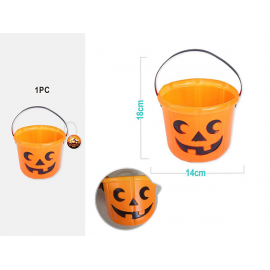 SECCHIELLO HALLOWEEN ZUCCA ARANCIONE PER DOLCI