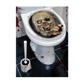 DECORAZIONE WC ZOMBIE 30X40cm