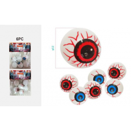 DECORAZIONI BULBI OCULARI - 6 pz.