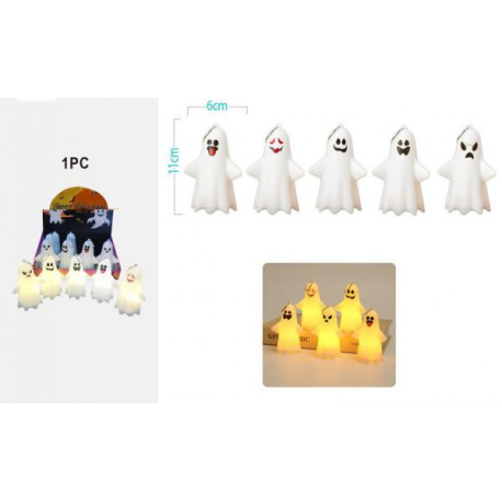 LANTERNA FANTASMA HALLOWEEN 11cm