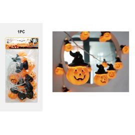 LUCI LED ZUCCHE STREGHE - HALLOWEEN