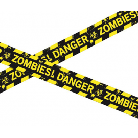 NASTRO DANGER ZOMBIE 7,6X6 MT