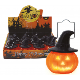 ZUCCA HALLOWEEN CON LUCE 8x7 cm