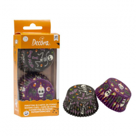 PIROTTINI PER CUPCAKES - HAPPY HALLOWEEN 50x32mm PZ.36