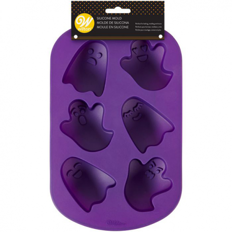 STAMPO IN SILICONE MULTIPORZIONE FANTASMINI WILTON
