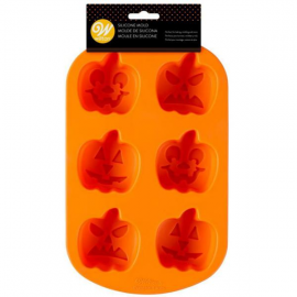 STAMPO IN SILICONE MULTIPORZIONE ZUCCHE WILTON