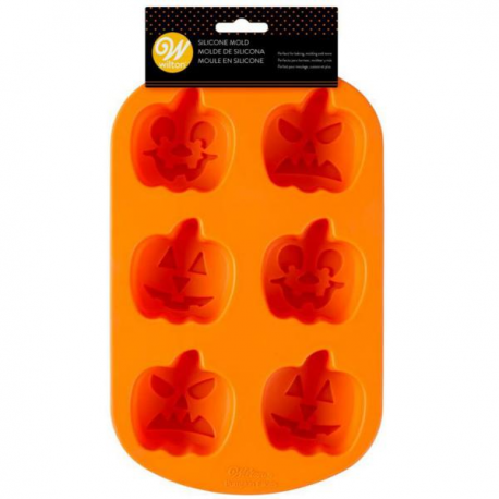 STAMPO IN SILICONE MULTIPORZIONE ZUCCHE WILTON
