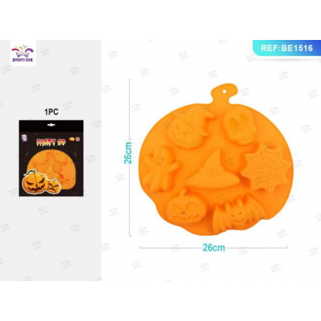 STAMPO IN SILICONE SOGGETTI ASSORTITI HALLOWEEN
