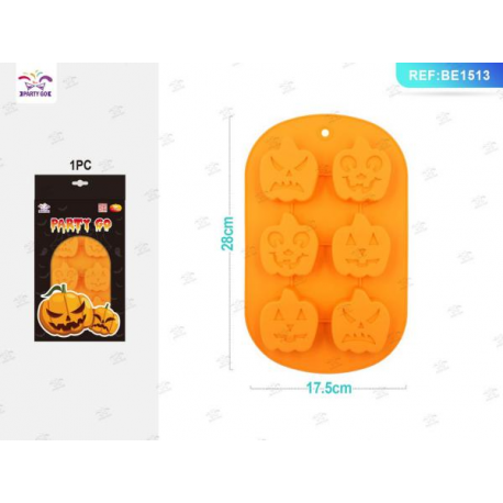 STAMPO IN SILICONE ZUCCHE HALLOWEEN