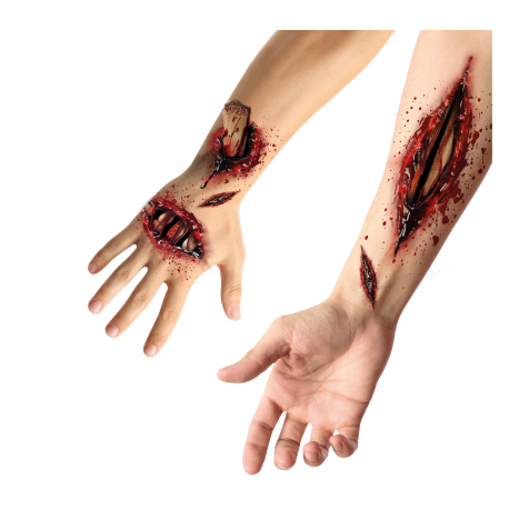 TATUAGGI ADESIVI FERITA APERTA