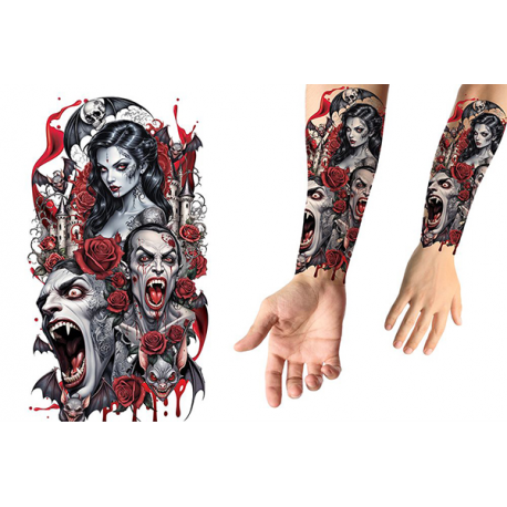 TATUAGGI VAMPIRI 14x30 CM