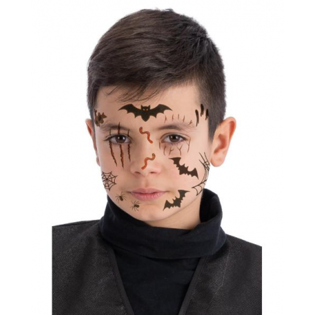 TATUAGGI VISO PIPISTRELLI