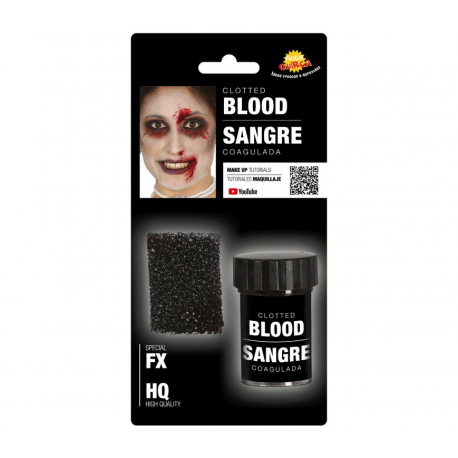 VASETTO SANGUE COAGULATO CON SPUGNA