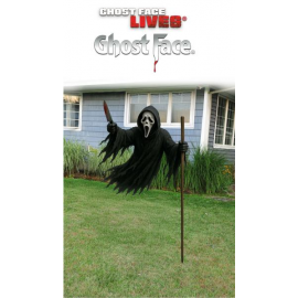 FIGURA VOLANTE \\"SCREAM\\" GHOST FACE® - ORIGINALE!!! 1,5 mt