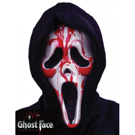 MASCHERA \\"SCREAM\\" con SANGUE GHOST FACE® - ORIGINALE!!!