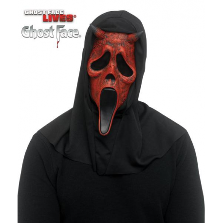 MASCHERA \\"SCREAM\\" EFFETTO DIAVOLO GHOST FACE® - ORIGINALE!!