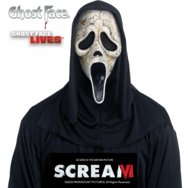 MASCHERA \\"SCREAM\\" EFFETTO TESCHIO GHOST FACE® - ORIGINALE!!! Film Scream 6