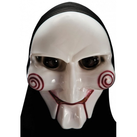 MASCHERA BIMBO "L'ENIGMISTA" IN PLASTICA CON CAPPUCCIO