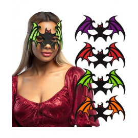 MASCHERA IN FELTRO PIPISTRELLO - COLORI ASSORTITI