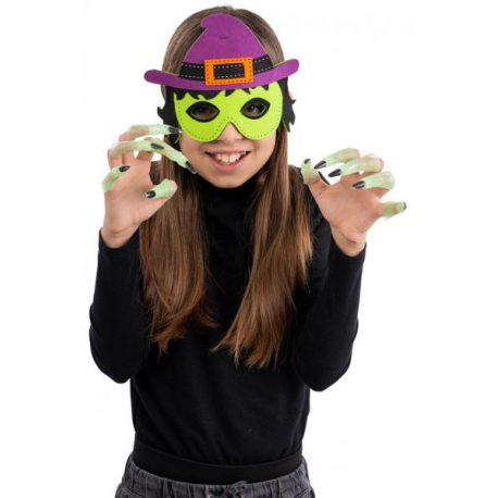 MASCHERA STREGHETTA BIMBA IN FELTRO