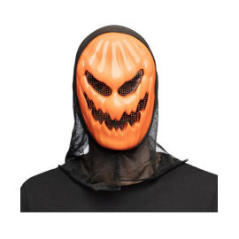 MASCHERA ZUCCA CON CAPPUCCIO