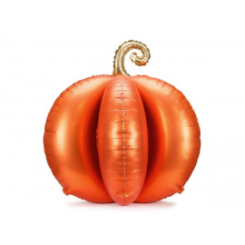 PALLONCINO GIGANTE MYLAR ZUCCA ARANCIONE DARK FANTASY 3D - 90x90cm (gonfiabile solo ad aria)