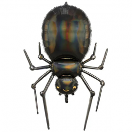 PALLONCINO MYLAR RAGNO HALLOWEEN - 101 x 60 cm